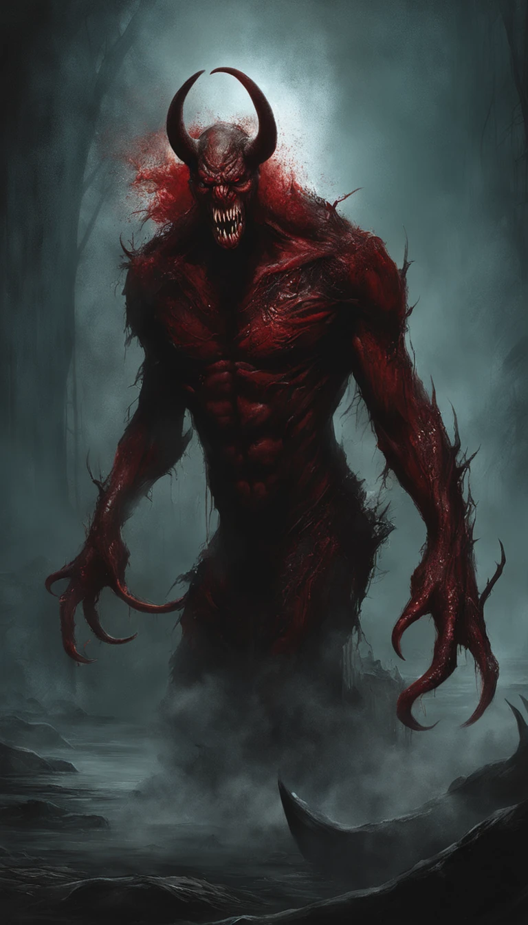 ABO monster that has ABO flag in his whole body