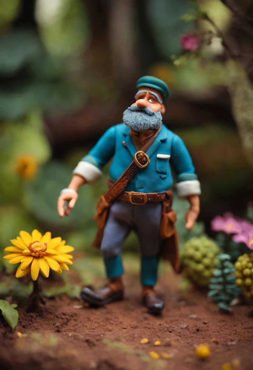 a claymation character