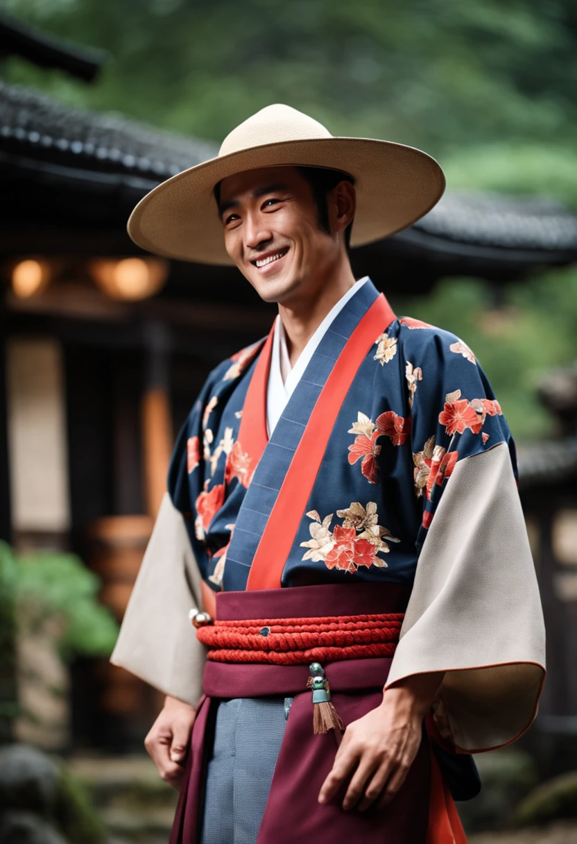Beautiful Japan Man of the Time　The upper part of the body　western clothes　gently smiling