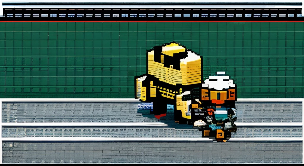 pixel game,character design,Transformers robots,hornet, Pixel art #pixelart,super-fine,32-bit pixels