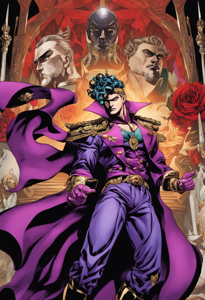 Created New vilain jojo's bizarre adventure 5