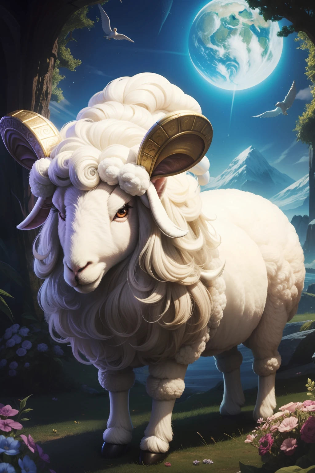 pecora,Myths and legends,Divine power sheep
