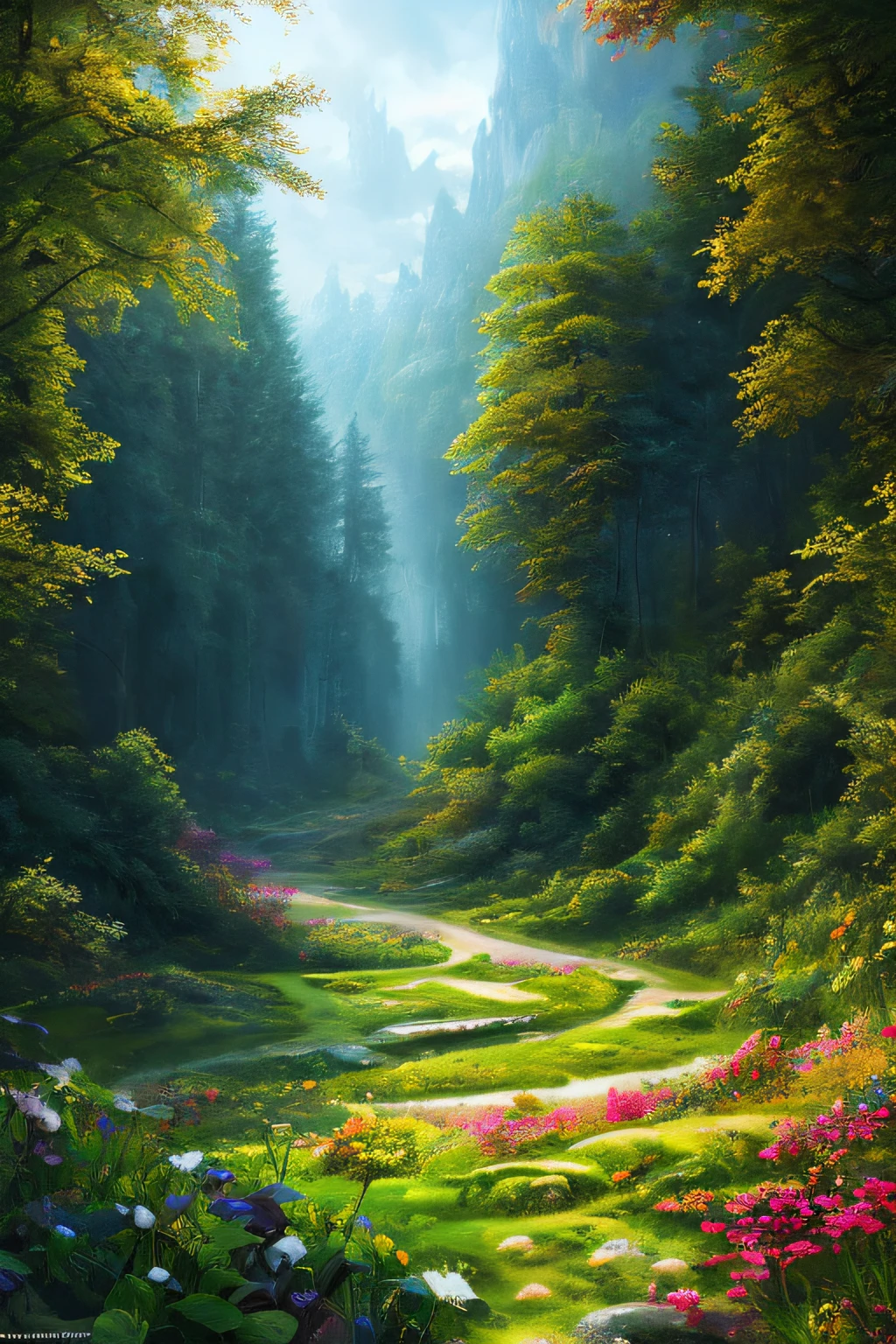 tmasterpiece, beste-Qualit, highly quality, Extremely detailed CG unity 8k wallpaper, Kristin Kreuk as an elf dressed in green leather, ponytail, Elf ears in an enchanting and dreamy scene of a fantastic forest, avec des arbres imposants, Brilliant mushrooms and hidden fairy valleys, creating a sense of mysticism and enchantment, artstation, digital illustration, complexe, tendance, couleurs pastel, oil painting, award-winning photograph, bokeh, profondeur de champ, HDR, floraison, aberration chromatique, photoreallistic, extremly detailed, tendance sur artstation, tendance sur CGsociety, complexe, highly detailed, dramatique, Mid-day art