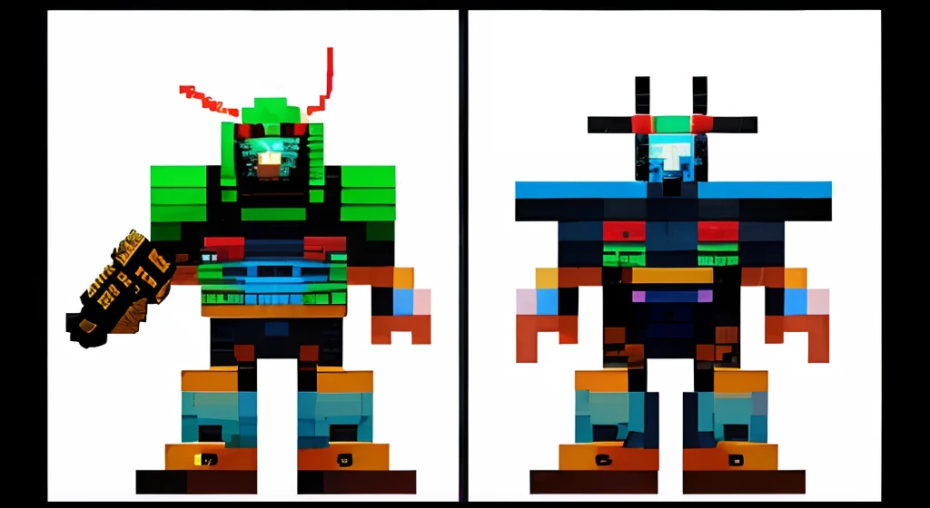 pixel game,character design,Transformers robots,hornet, Pixel art #pixelart,super-fine,32-bit pixels