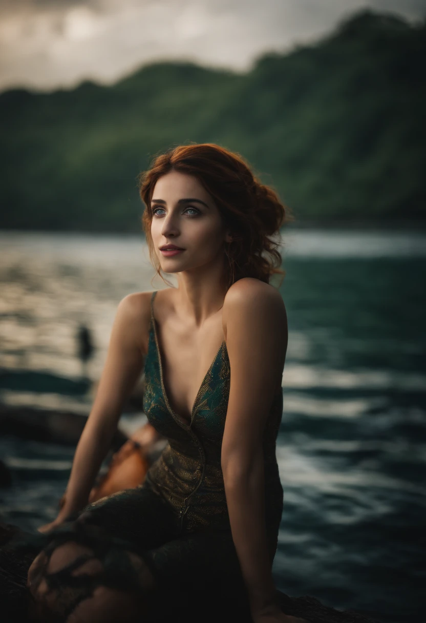 Emily Rudd como Nami, one piece, extremamente realista, extremamente sexy, bunda grande e pernas grossas