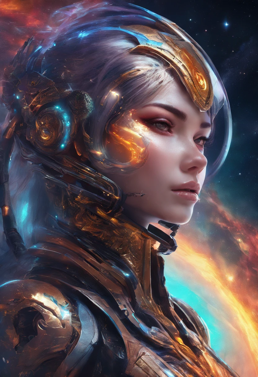 A goddess, nice perfect face with soft skinice perfect face, Concept art portrait by Greg rutkowski, Art germ, Ultra-detailed and intricate Gothic art trends in Artstation ternary colors, Fantastical, intricately details, Splash screen, Complementary colors, fantasy concept art, 8K resolution, Deviantart's masterpiece, Oil painting, Heavy strokes,