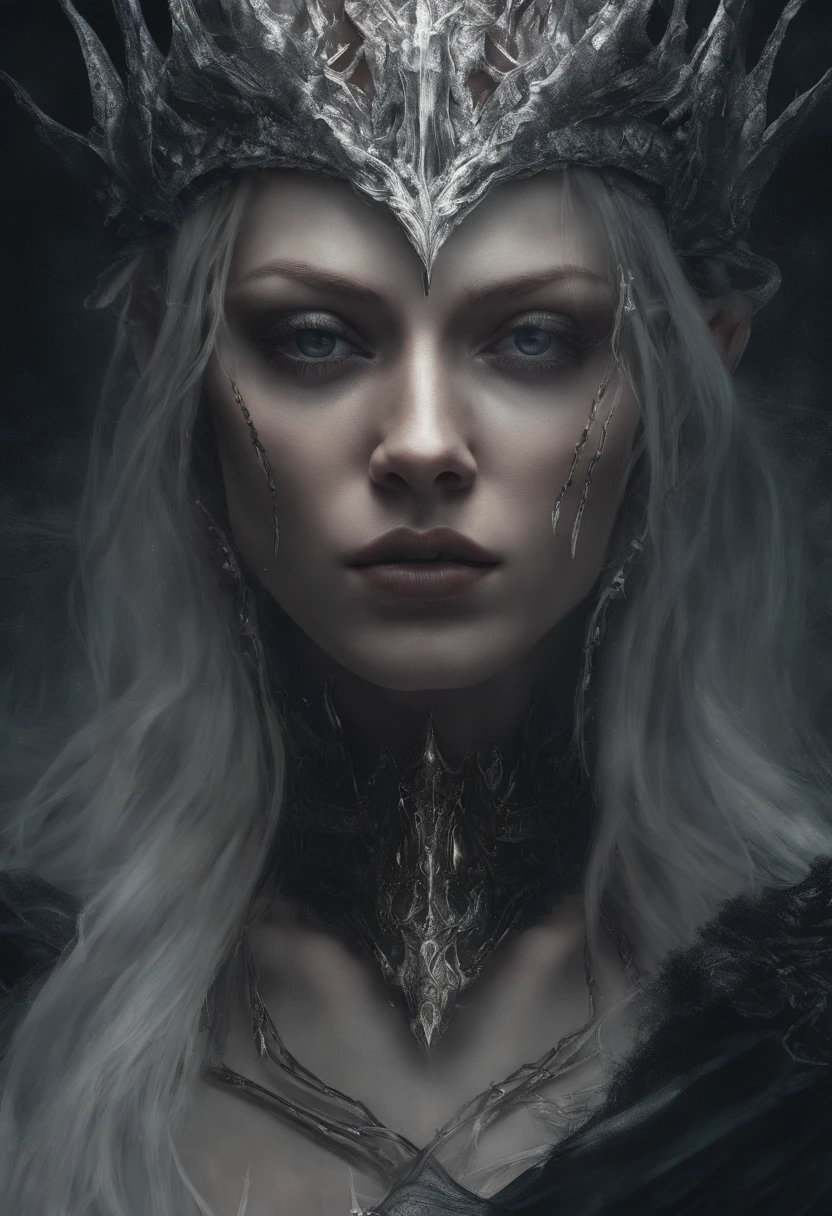 a close up of a woman with a tia on her head, blond-haired princess, Guviz-style artwork, Ross Tran 8 K, a beautiful fantasy empress, 8K high quality detailed art, portrait of an elf queen, 4k highly detailed digital art, beautiful and elegant elf queen, princess portrait, portrait of queen of light
