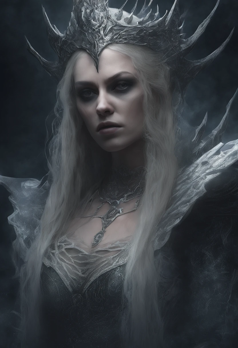 a close up of a woman with a tia on her head, blond-haired princess, Guviz-style artwork, Ross Tran 8 K, a beautiful fantasy empress, 8K high quality detailed art, portrait of an elf queen, 4k highly detailed digital art, beautiful and elegant elf queen, princess portrait, portrait of queen of light