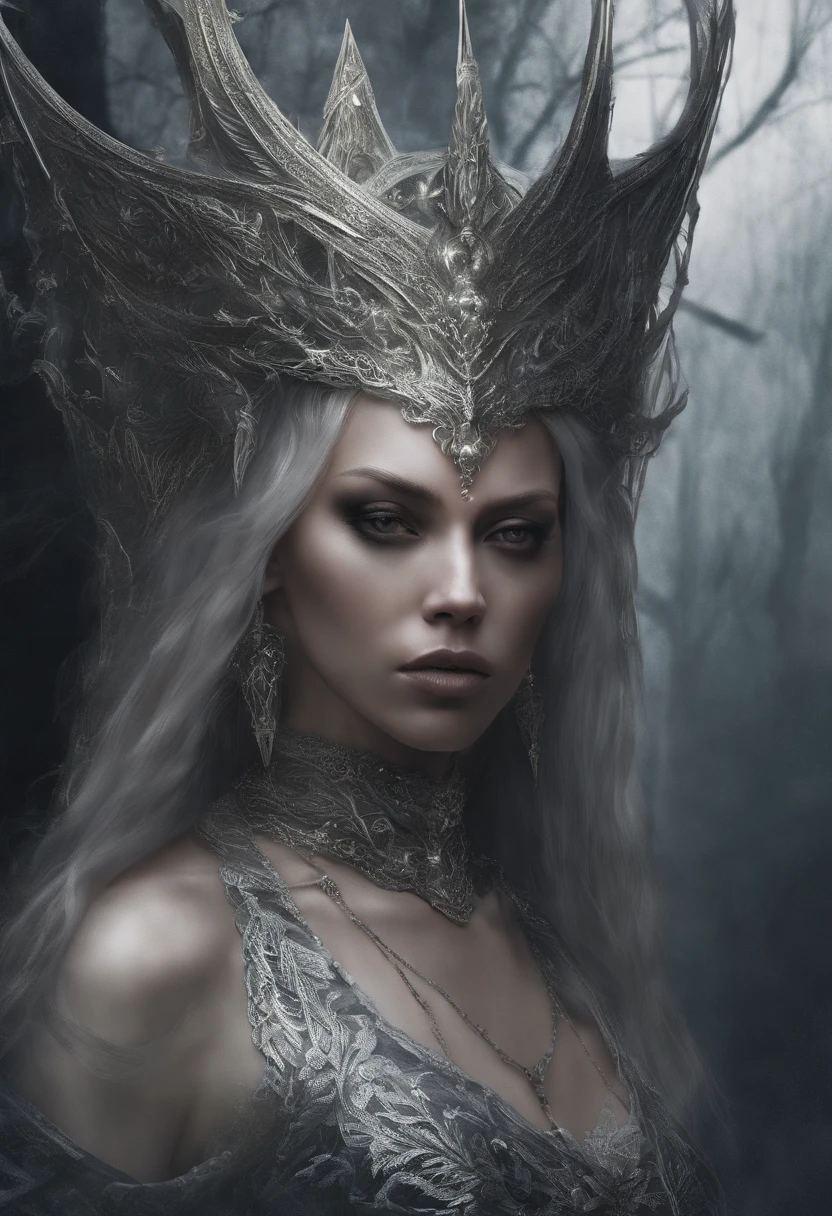 a close up of a woman with a tia on her head, blond-haired princess, Guviz-style artwork, Ross Tran 8 K, a beautiful fantasy empress, 8K high quality detailed art, portrait of an elf queen, 4k highly detailed digital art, beautiful and elegant elf queen, princess portrait, portrait of queen of light