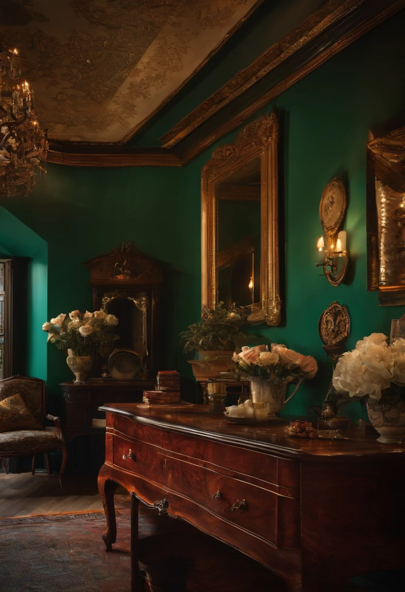A gorgeous rich studio