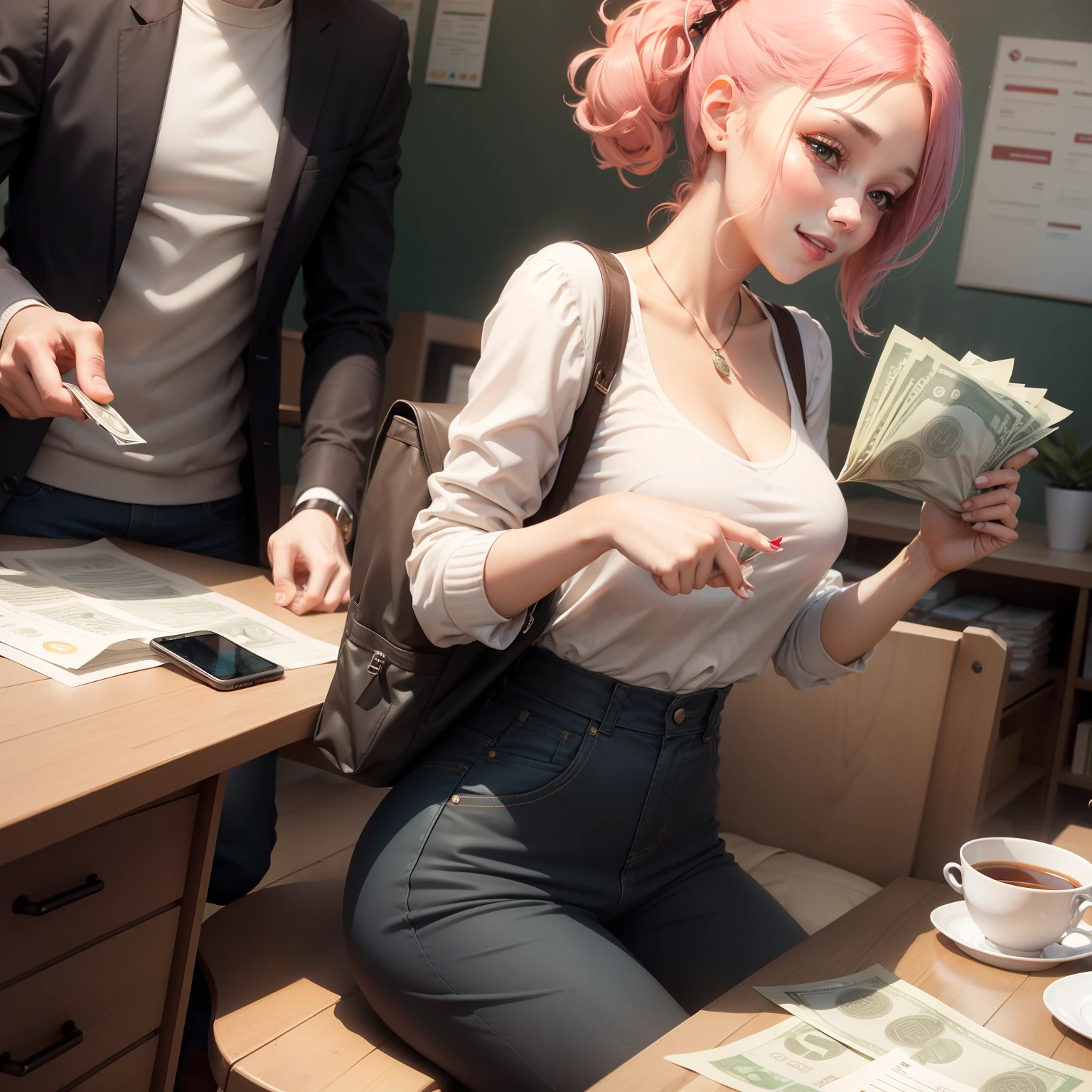 Spending money is not synonymous with happiness