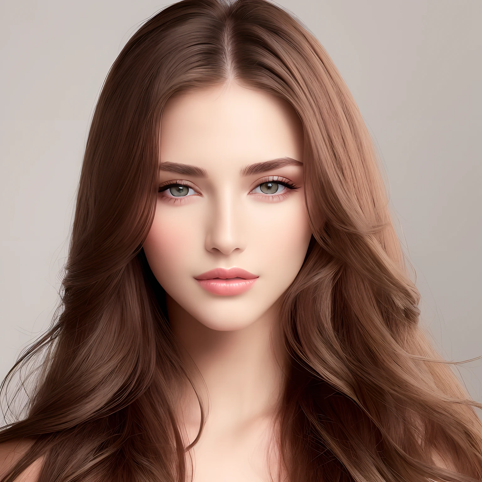 HD quality, maximum detail, macro portrait full body of the beautiful woman, field depth, perfect woman, 25 years, makeup, long hair, perfect face, pretty mouth, pretty nose, sensual woman, totally gorgeous, face with sarcastic expression, caucasian, blond hair, evil look, v-shaped shirt, realistic, details, style: Detailed photo