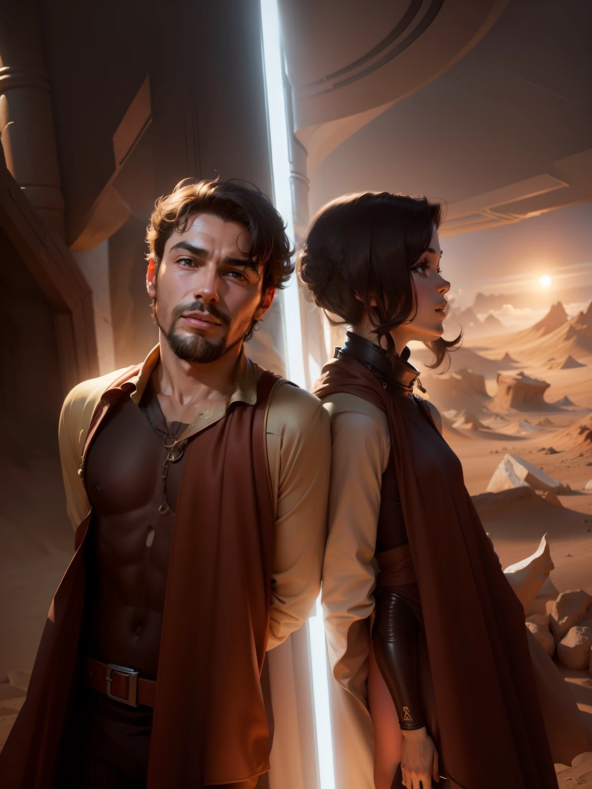 Change background into dune
