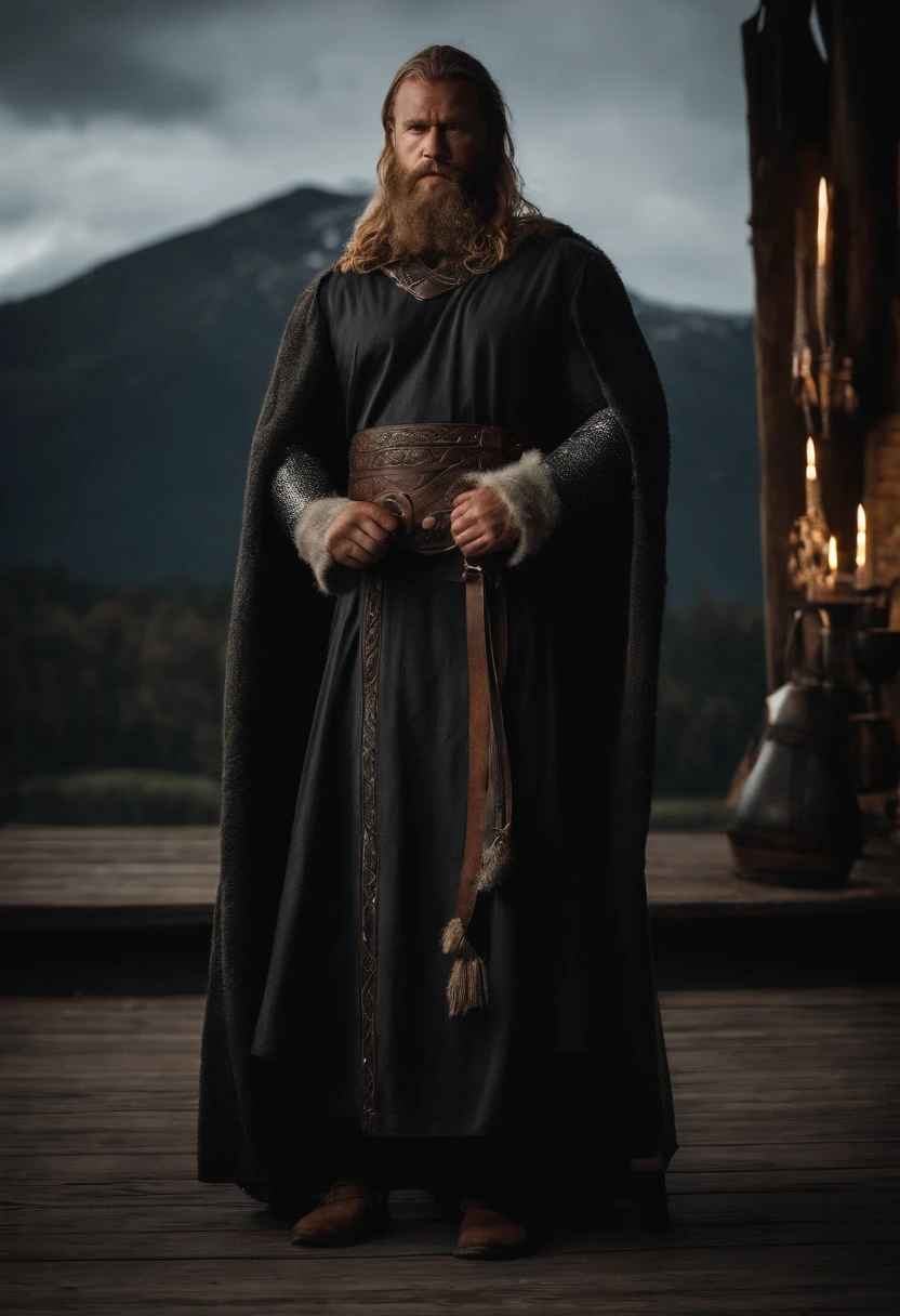 Viking robes designed by the Hulk , Gladian black background