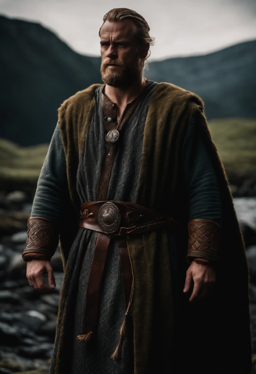 Viking robes designed by the Hulk , Gladian black background