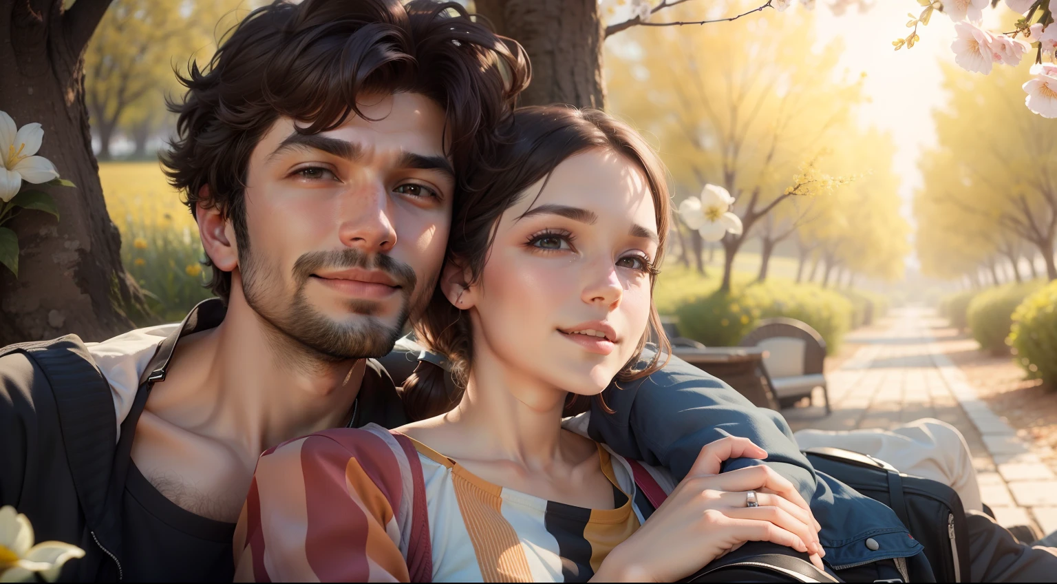 Beautiful Couple Realistic photo