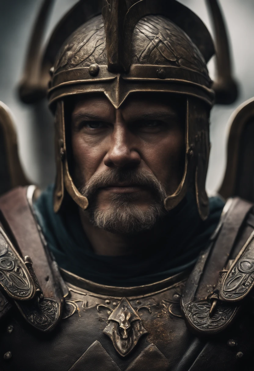 spartan warrior, Fighting , Bloody armor, Epic, 8K