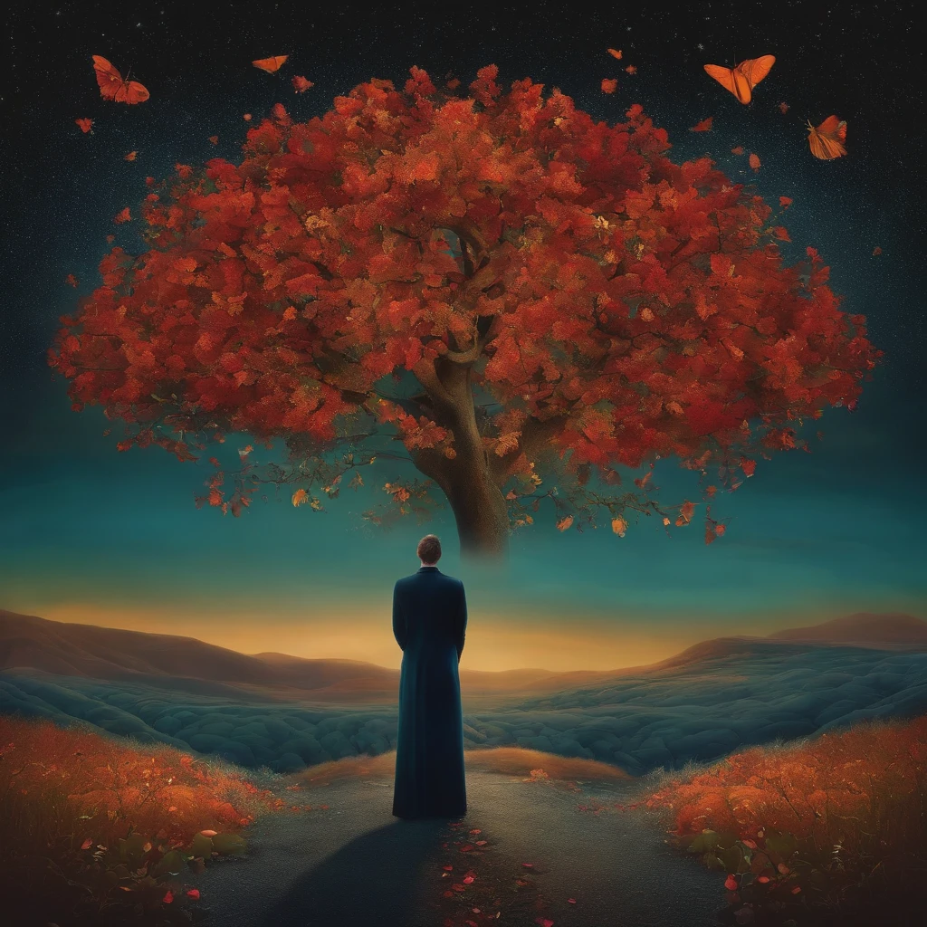 Psychosis, schizophrenia, metamorphosis, hesitation, loneliness, nausea