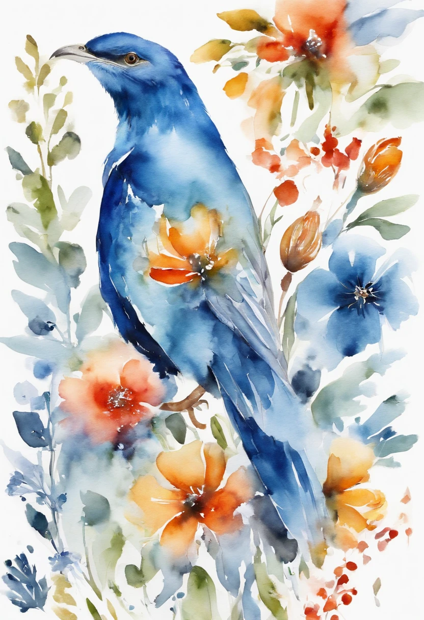 raposa azul fundo branco