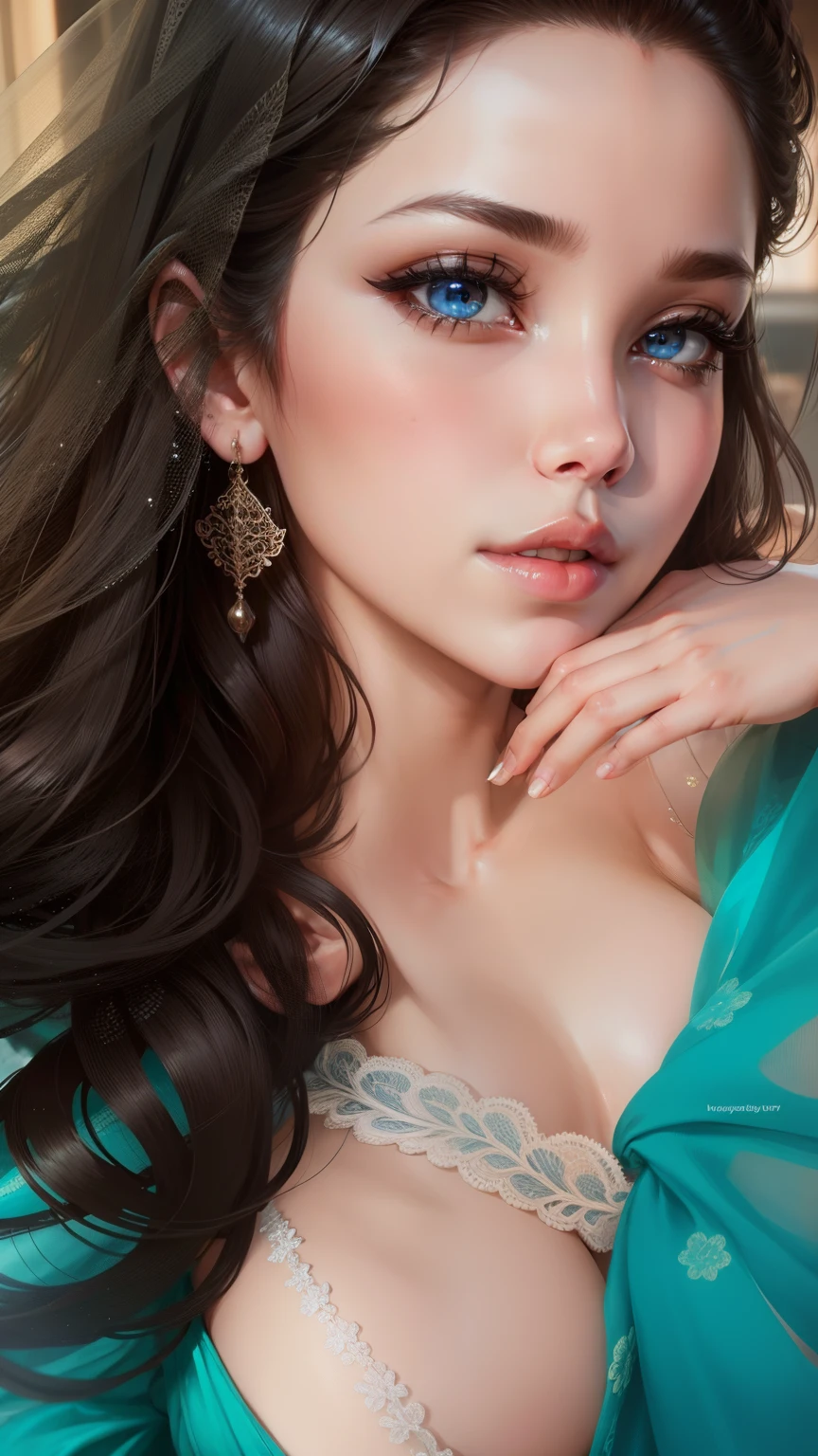 Beautiful face,detailed beautiful eyes, detailed eyelash, huge breasts, skinny body,(8k_wallpaper), Intricate and refined delicate details, , ( beautiful_mistake-6500:0.1),see-through