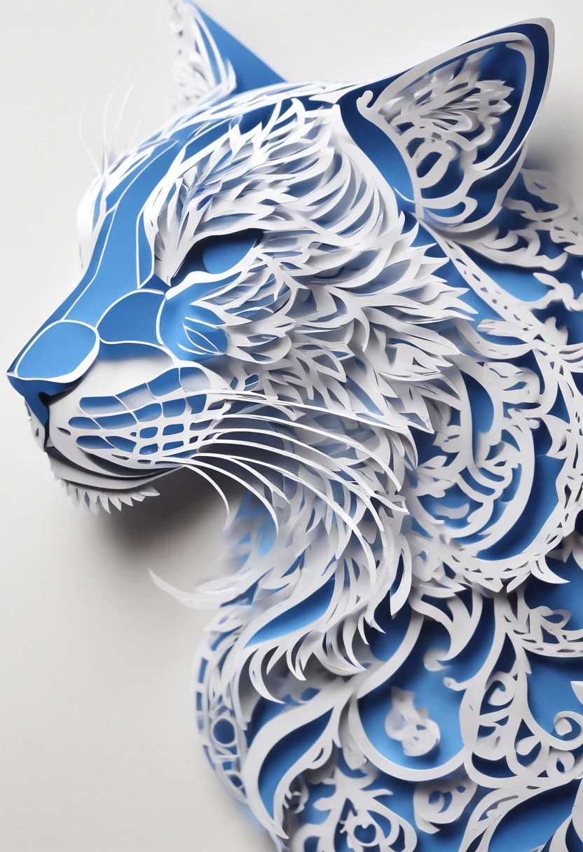 ANIMAL GATA NA COR BRANCA,ESTATURA MEDIANA COM OLHO AZUL