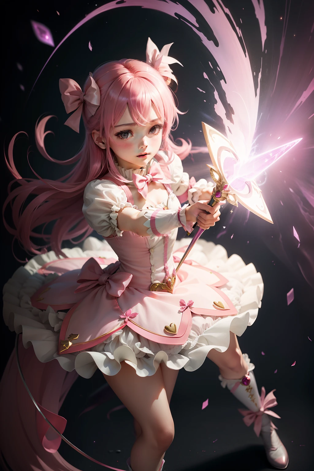 Magical Girl Madoka Madoka God-shaped Wand Magic Enchantment Magic Attack