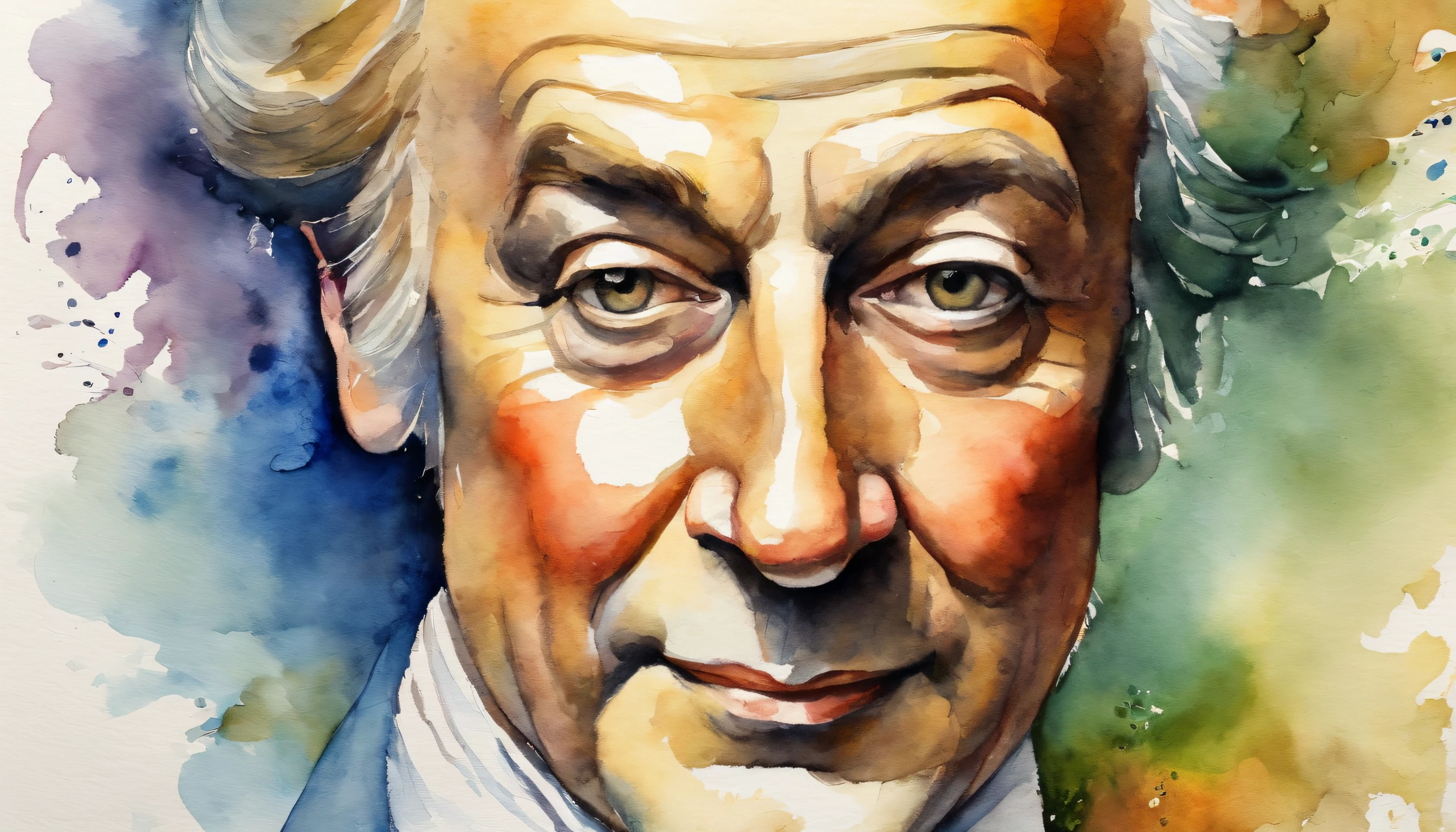 retrato de mozart