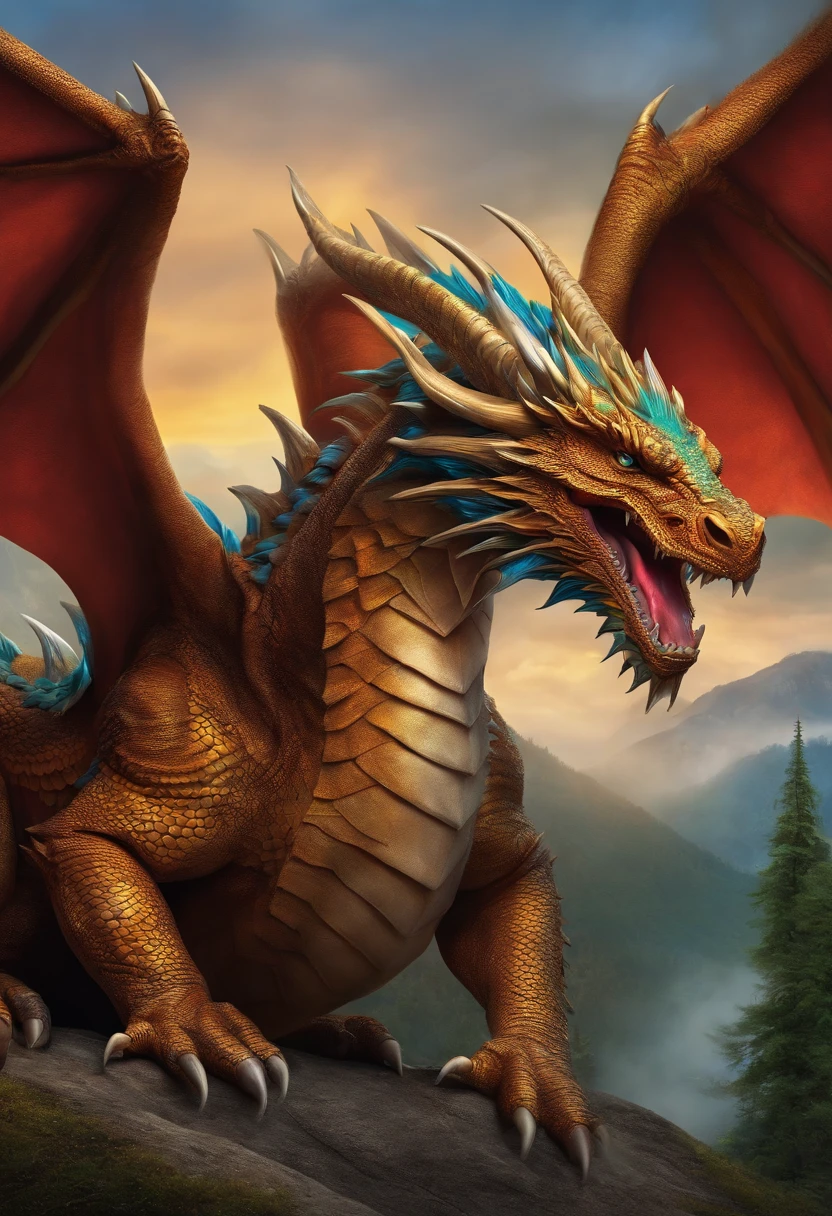Dragon coloring