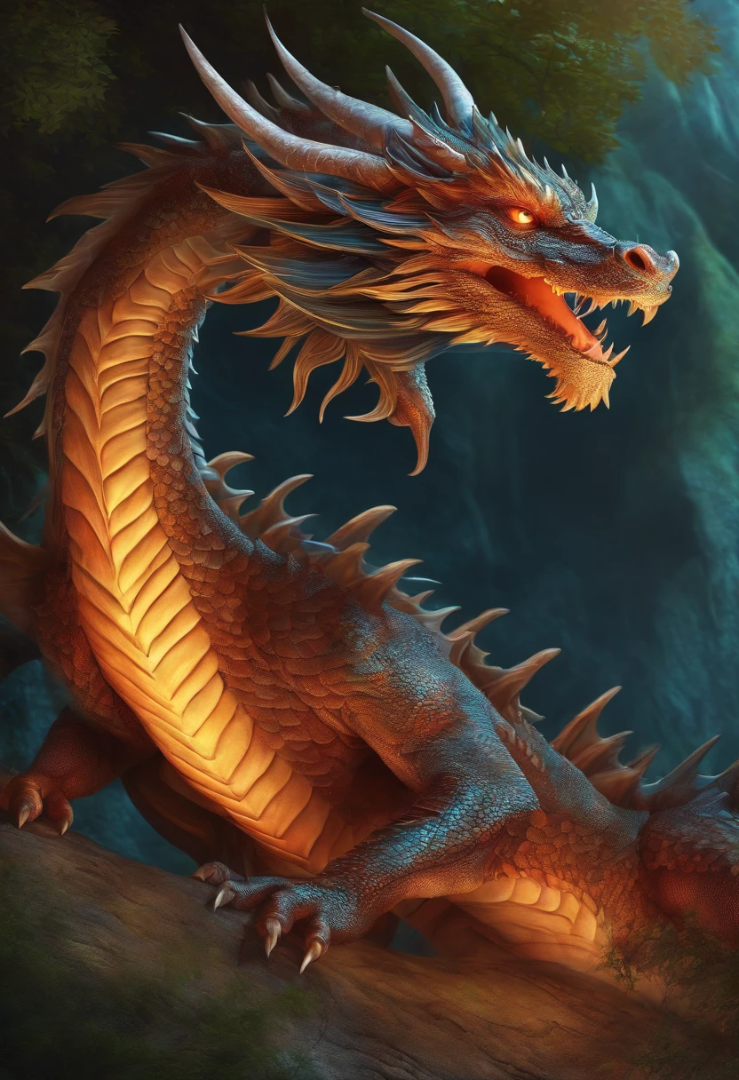 Dragon coloring