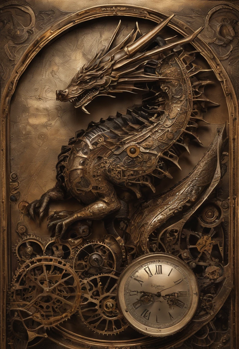 Dark Dragon of geo data in the style of detailed hyperrealism photoshoot