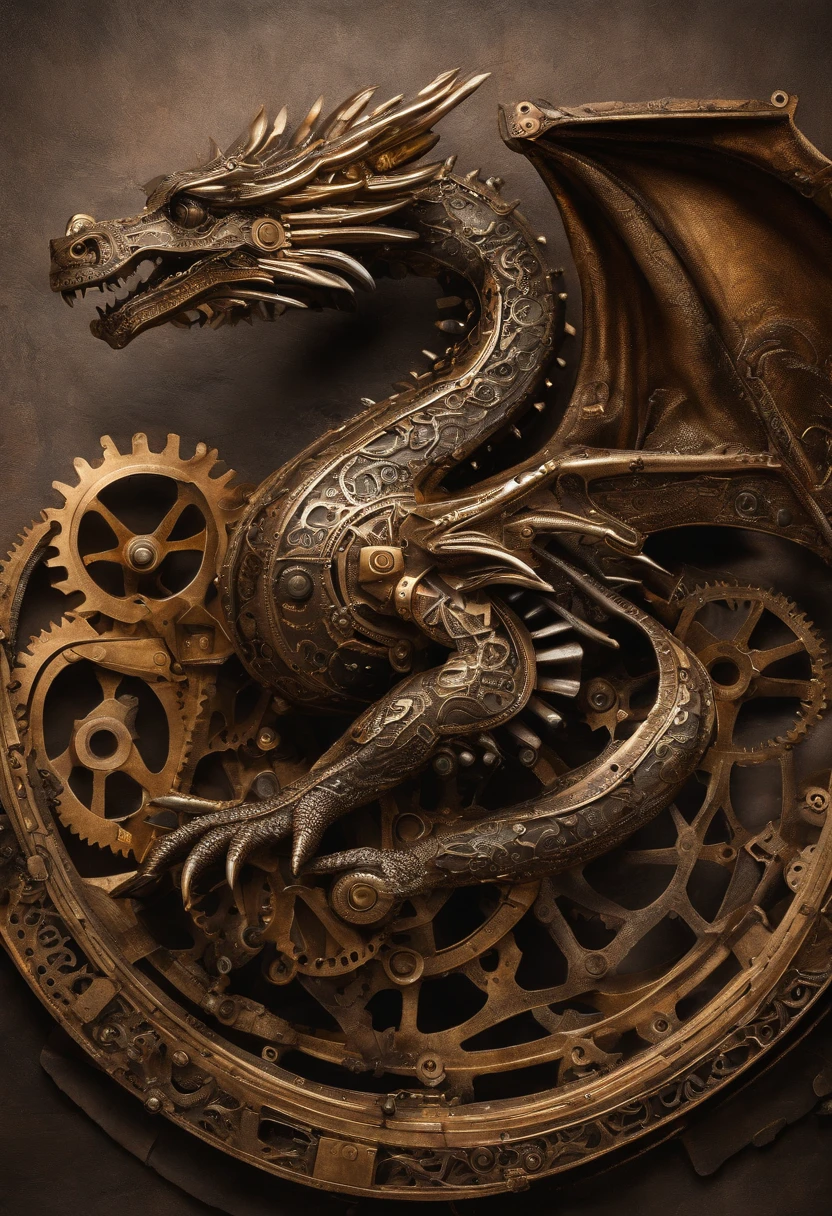 Dark Dragon of geo data in the style of detailed hyperrealism photoshoot
