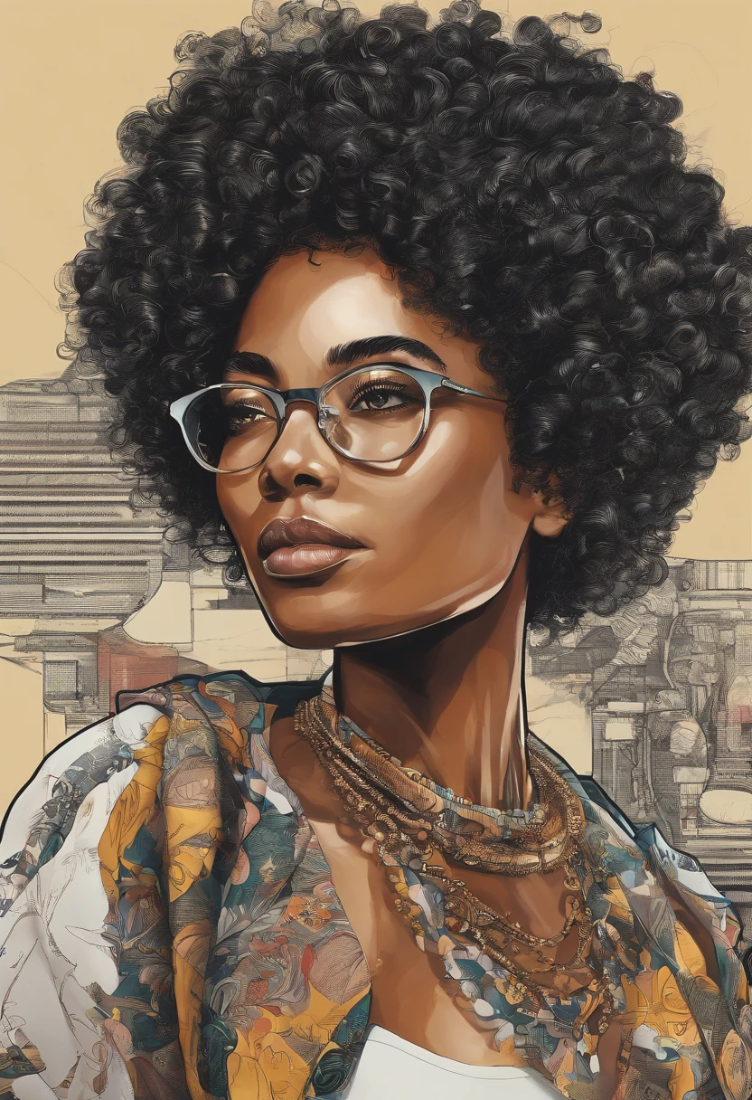 African-American girl Black girl about 25 years old 8 inches long curly hair, curly hair and running, cour, black curly hair, short curly hair, Curly bang, very short curly hair, Messy loops, Curly black hair Natural black hair,Photographie de rue,Photographie de rue,