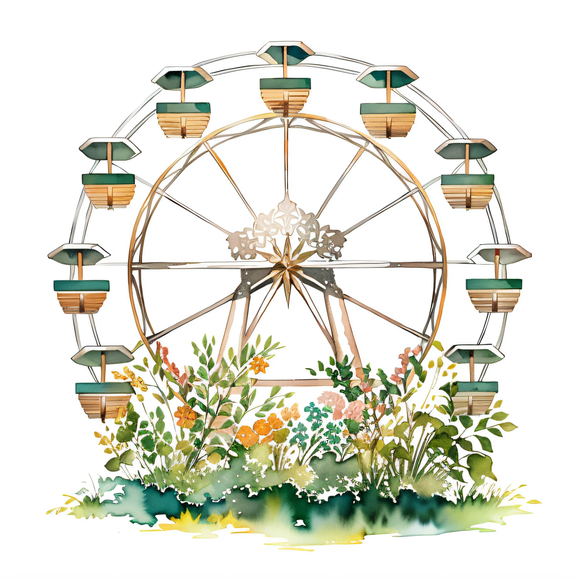 Watercolor illustration