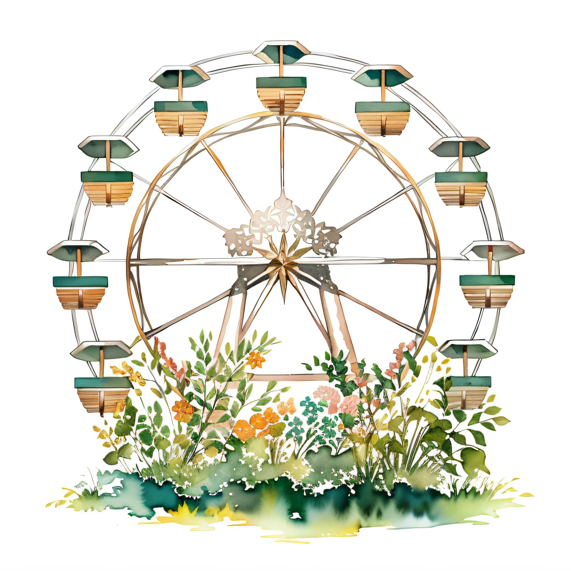 Watercolor illustration