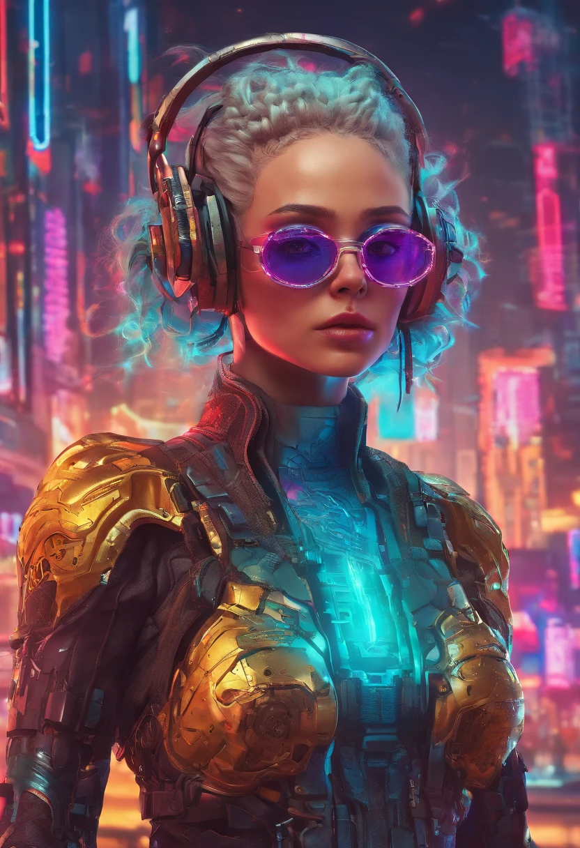 (highly detailed: 1.2), (canon EOS R6 best quality: 1.2), (8k: 1.0), (emb-rrf-low: 1.0), (lots of large black tattoos on cybernetic head open in the middle showing the inside, detailed face, hyper detailed eyes and wearing hi-tech sunglasses with holographic display 1.2), sharp focus (awarded photo: 1.2), (subsurface scatter: 1.2), (subsurface scatter: 1.2). 1.1) (a beautiful ultra-detailed cyborg: 1.2), ( hyper-detailed hair: 1.2), (wonderful body: 1.2), (full body: 1.2), (dynamic stance :1.2), neon glow, (detailed cybernetic eyes:1.1), close-up (hyperrealistic:1.2), rpg, CyberPunk 2077 style, dramatic lighting, (highly detailed futuristic cityscape:1.2), (sci-fi: 1.2). 1.2), professional portrait photography, by wlop greg rutkowski jeffrey simpson alphonse mucha, hot girl,