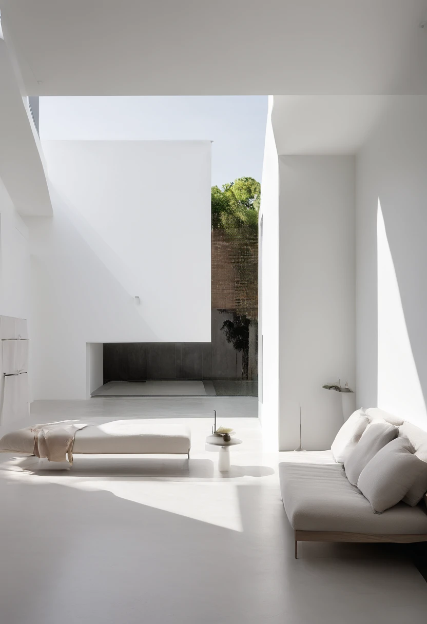 interior de casa branca
