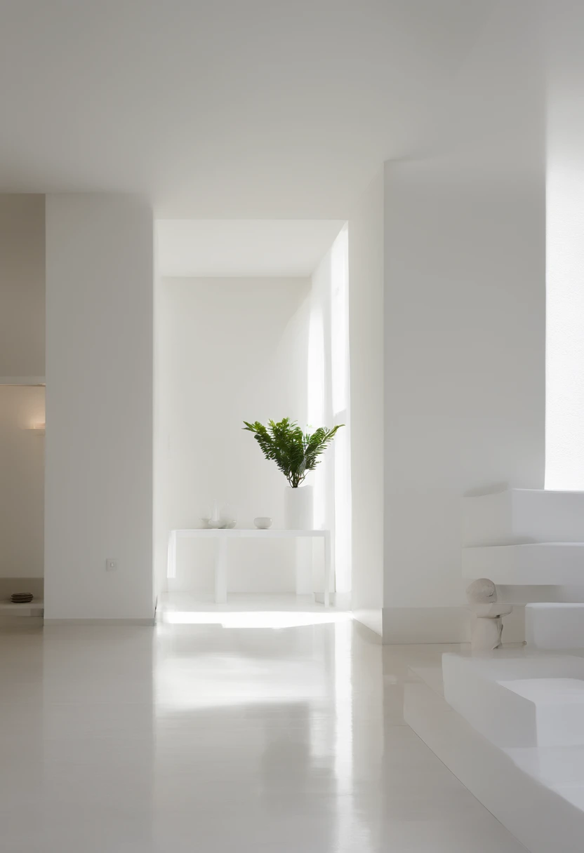 interior de casa branca
