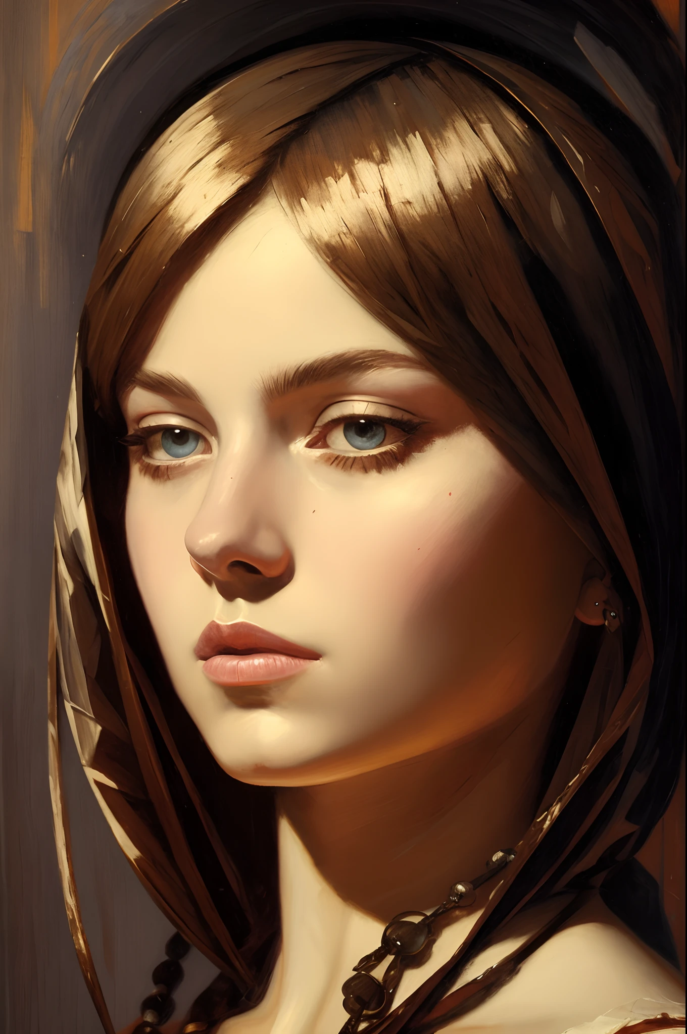 ((Best Quality, Masterpiece)) Solo by young Maria Lopukhina, dream, The King's Chambers, Russian paraphernalia, very colorful, Best Improvisation, ((Cynthia-Sheppard Style)), sensitivity, Detailed Illustration, grotesque, intricate details , chilling, (aesthetics), Hyper-realistic, insanely detailed,, Stunning, Highly detailed, 8K, ornate, Intricate, Cinematic, dehazed, atmospheric, (oil painting:0.75), (headband:0.75),(teal:0.2),(Orange:0.2), (by Jeremy Mann:0.5), (by John Constable:0.1),(by El Greco:0.5),(acrylic paint:0.75), 8K