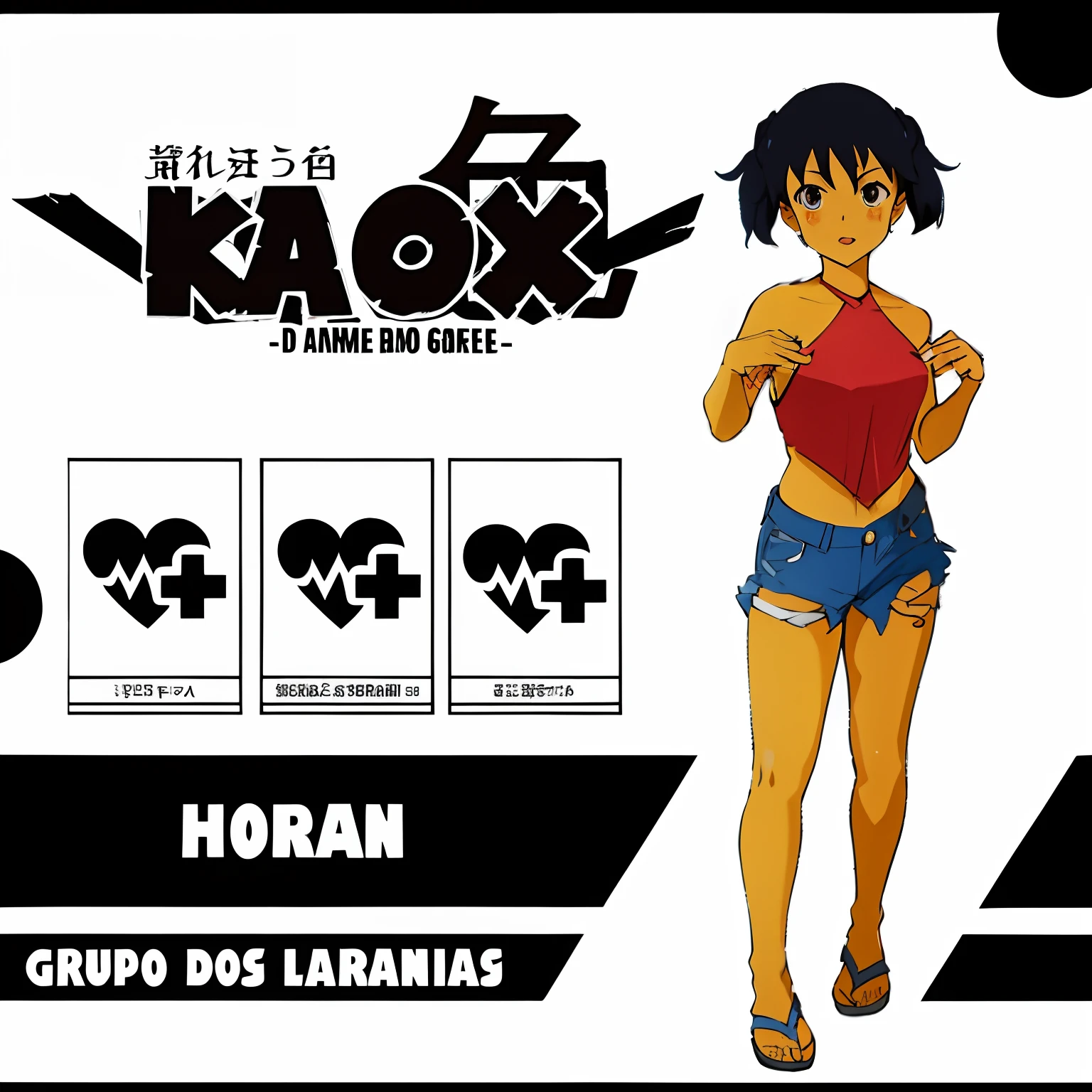um close up de um personagem de desenho animado com uma camisa vermelha, Aokan, por Hirosada II, Gurren Lagann, K-ON, exar quando, inspirado em Ikuo Hirayama, Hikari, Gurenn Lagann, inspirado em Kanzan Shimomura, Garota de anime intrincada K-on Kyoani, Gurren Lagan