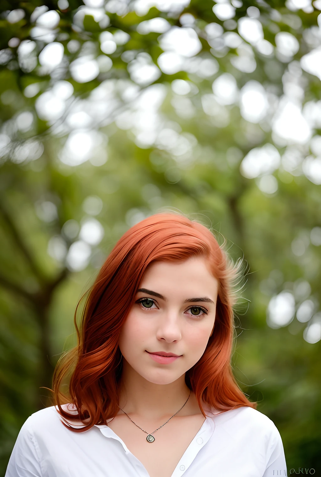 foto hd, best quality, hiper-realista, cinematic realistic photo, innocent 20yo feminin of a girl is extraordinarily beautiful with intense HARBOR red hair, perto de insetos como borboletas e abelhas. (8k, Epic composition, fotorrealista, foco nítido), fundo elaborado, DSLR, detalhes intrincados, rule of thirds, biologia inset