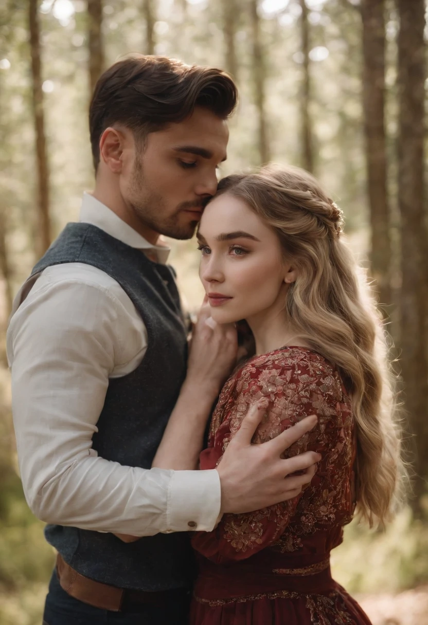 Cauã Reymond and Sabrina Carpenter, casal apaixonado, pose casal, muito intenso, sensual, Reymond Cauan, e sabrina carpenter
