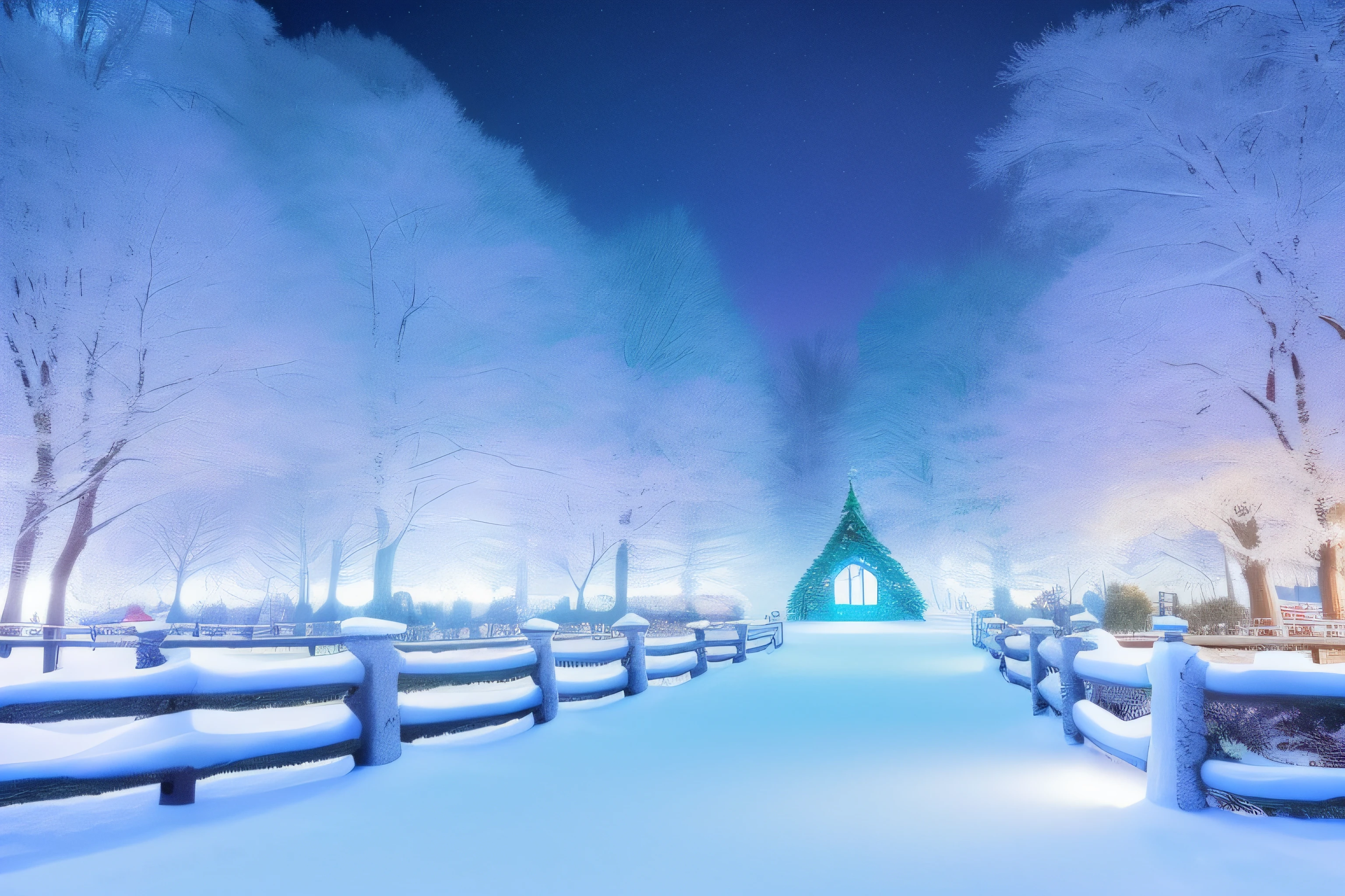 Winter Wonderland - V 4,Fairy tale,Background Only