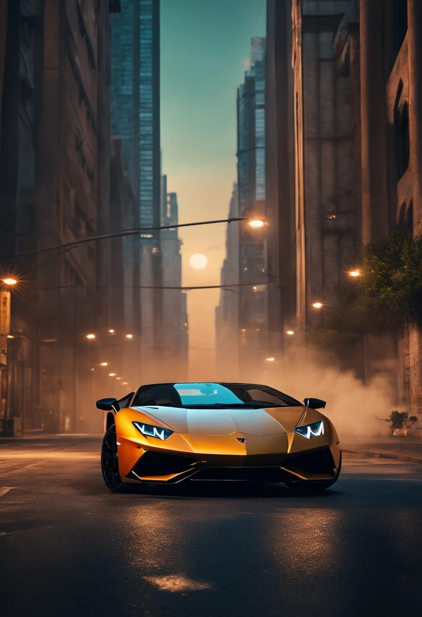 a close up of a lamborghini car parked on a city street, wallpaper mobile, cinematic poster, phone wallpaper, like matrix, motivational poster,black color lamborghini car, money raining from the sky,cinematic 4 k wallpaper, cinematic 4k wallpaper, matrix lut, poster!!!, gta v poster style, automotive photography, cinematic matte illustration, matte digital illustration, amazing wallpaper, matte painting movie poster, gta loading screen art, mobile wallpaper
