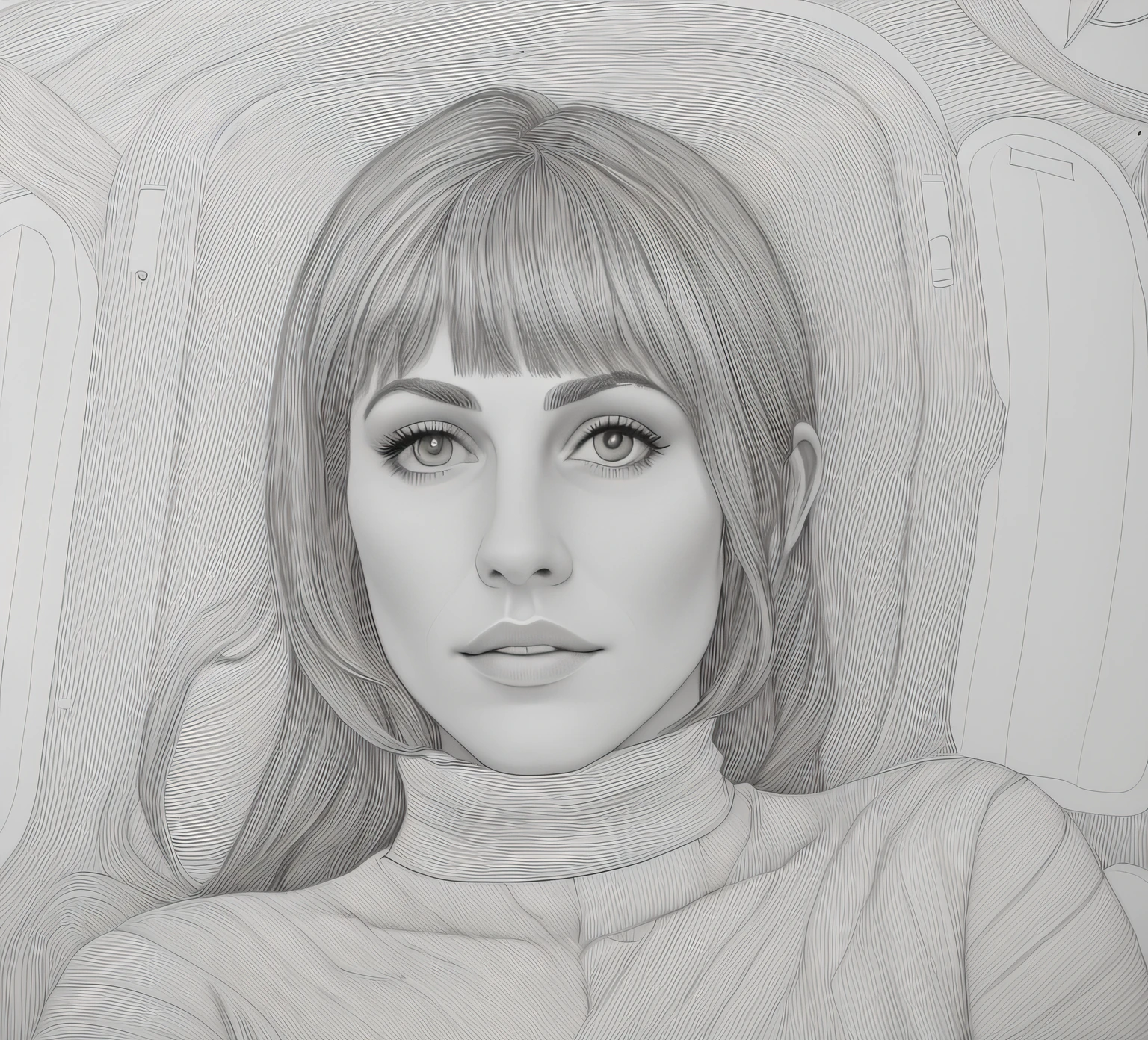 a line drawing lineart linework