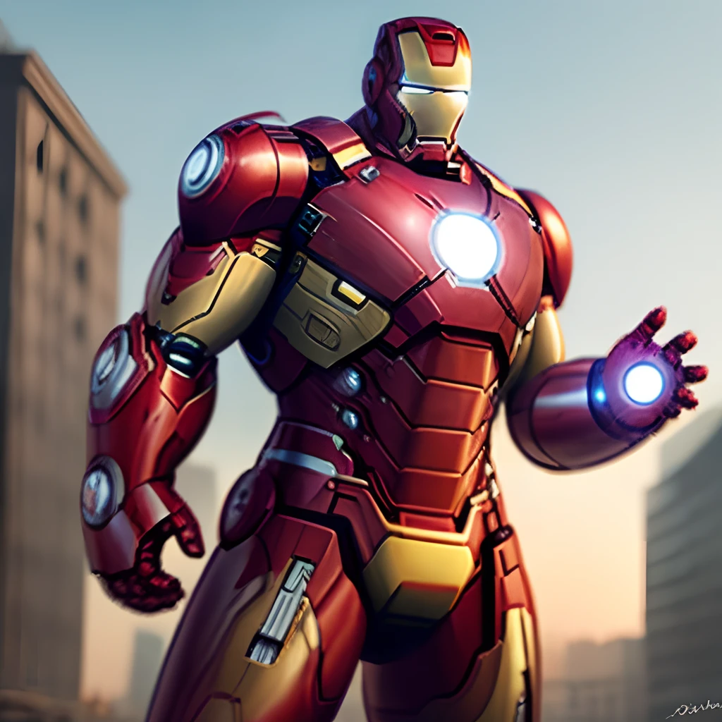 Fat iron man