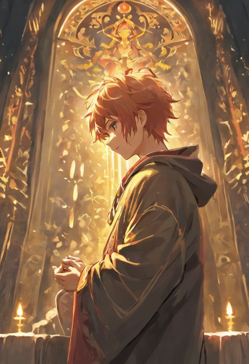 man praying