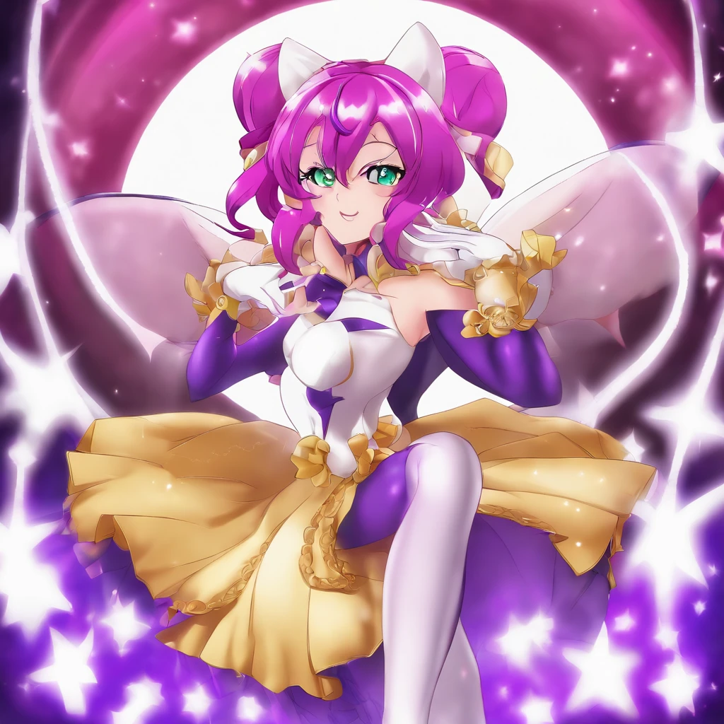 Evil Pretty Cure. female solo. Latex and stocking costumes. The sheen.