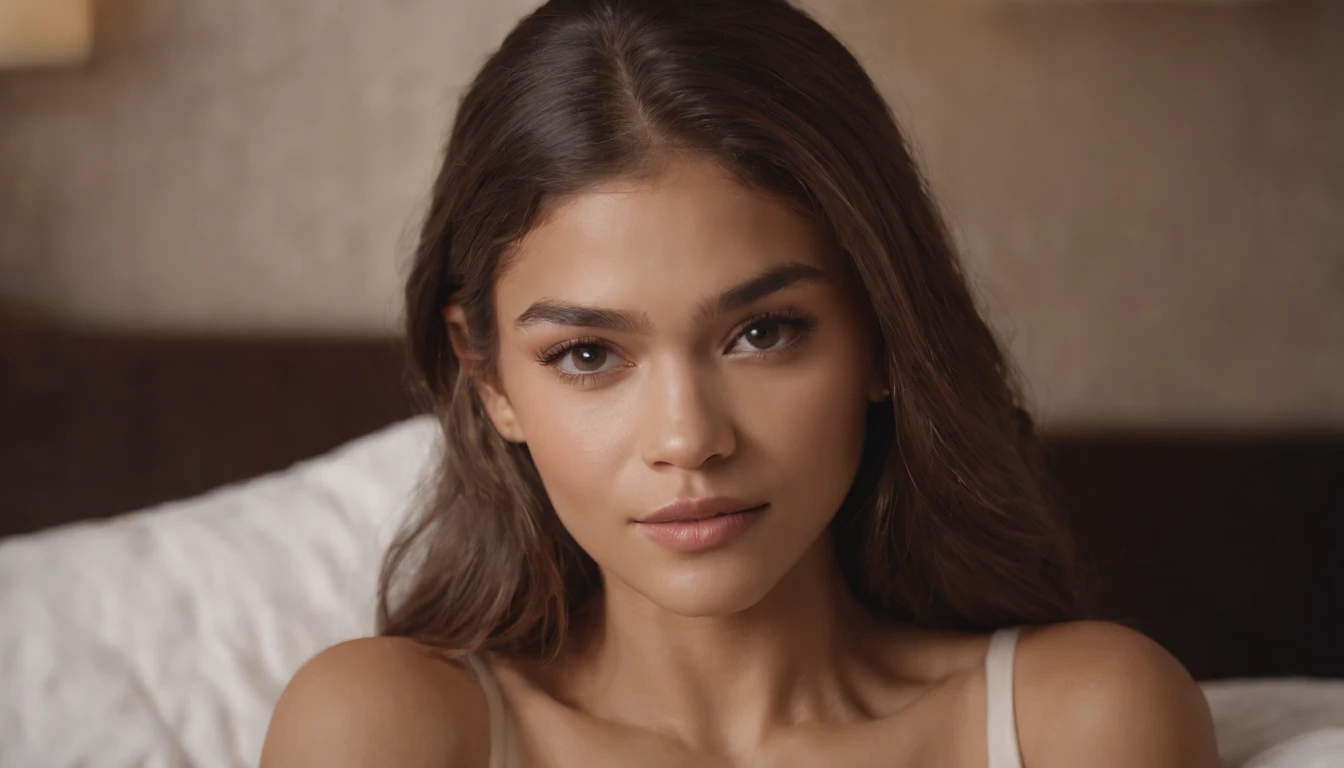 photo of  zendaya a woman as a movie star, modelshoot style, (extremely detailed CG unity 8k wallpaper), Intricate, High Detail, Sharp focus, dramatic,photorealistic painting art by midjourney and greg rutkowski , (waist chain), ((Avengers in the background)), (looking at viewer), (detailed pupils:1.2), (Batman bra:1.3) , face only , dimly lit