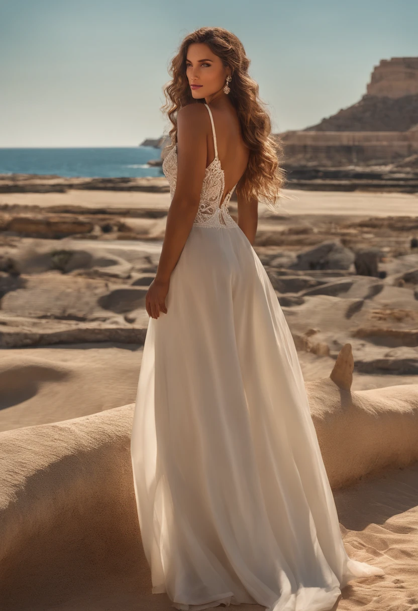 Luma is an elegant person, she is beautiful when E has a strong posture,sword in hand, She has breasts that have a bulky proportion, uma silhueta feminina de pera, Auburn Cabelo, cabelos longos e vermelhos, Ela tem olhos expressivos vivvos,bem desenhados, Her skin is sunburned and she has some clear freckles on her cheek bones, peituda,with warrior clothes, romantic vibes, fire lights, sparks of fire, flores veste o cabelo para ser metade liso e metade com pontas enroladas desenho animado