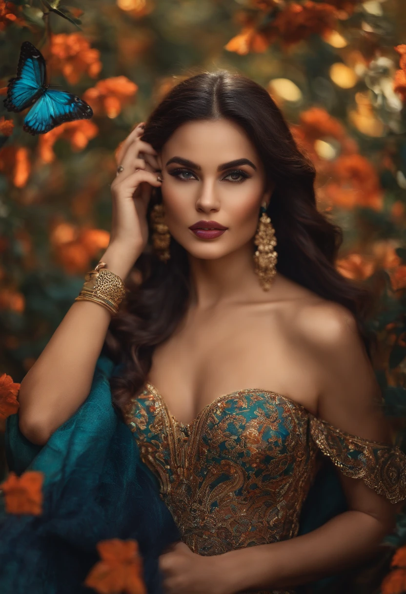 MULHER OLHANDO PARA UM RELOGIO